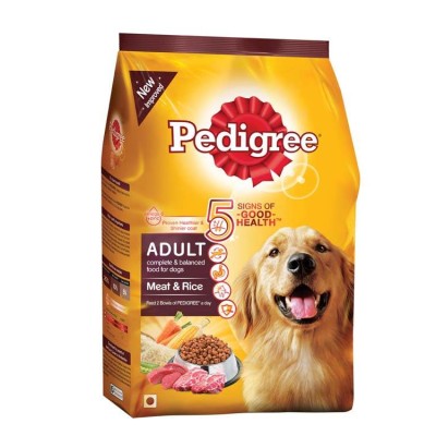 Pedigree Adult Dog Food Meat and Rice 3 kg